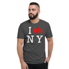 I Cargo Bike NYC Short-Sleeve T-Shirt (Front Only)