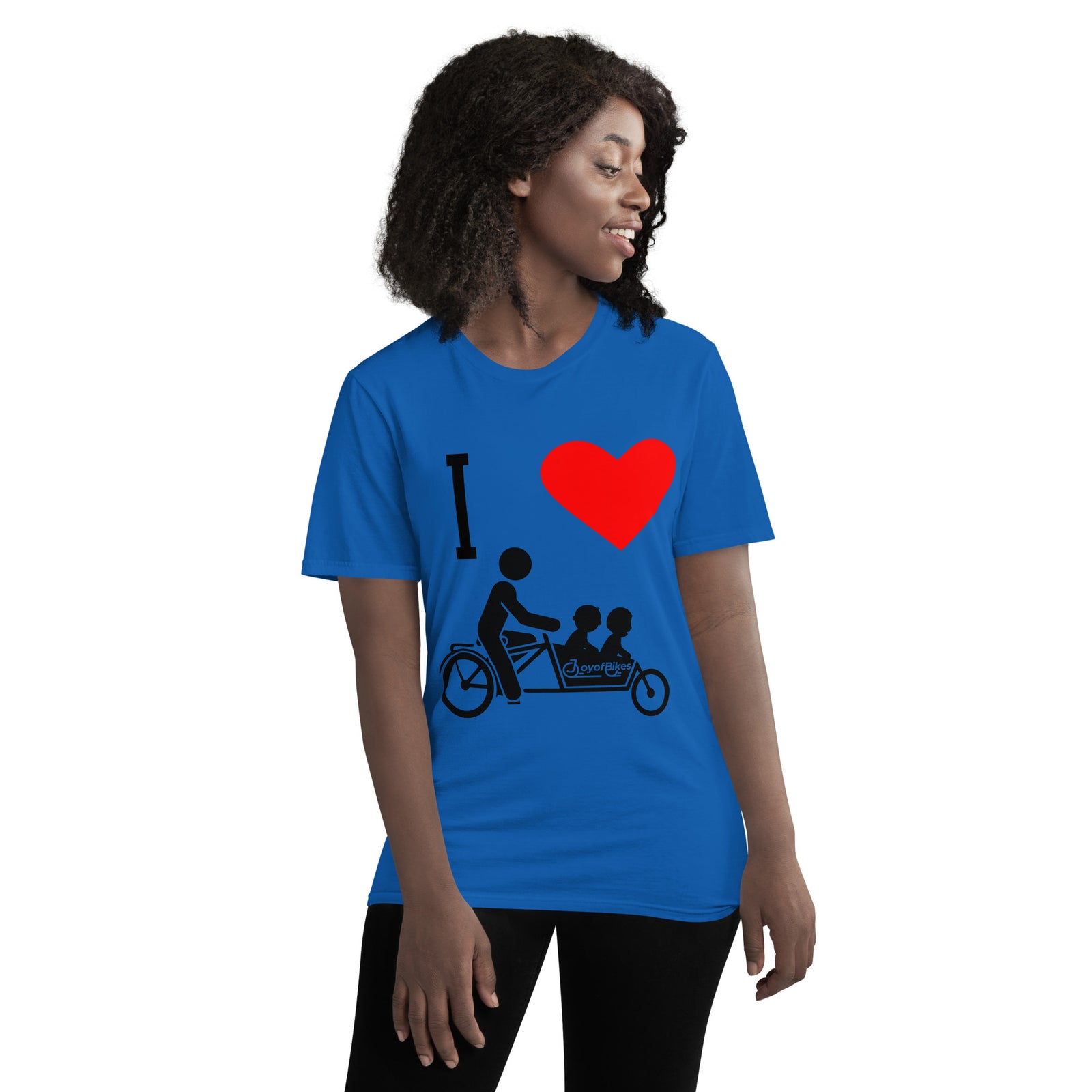 I Heart Box Bike SLOW DOWN Unisex Short-Sleeve T-Shirt