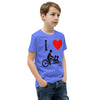 Youth I Heart Box Bike SLOW DOWN Short Sleeve T-Shirt